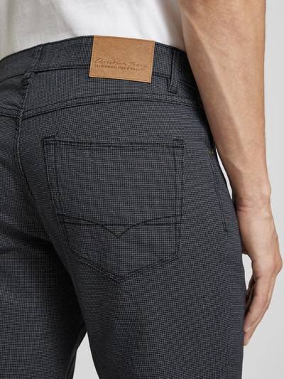 Peek & Cloppenburg Christian Berg MenRegular Fit Chino im 5-Pocket-Design in marine Lagerräumung