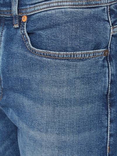 Peek & Cloppenburg BOSS OrangeTapered Fit Jeans mit Stretch-Anteil Modell 'Taber' in jeansblau Exklusive Angebote