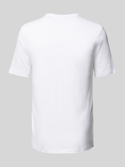 Peek & Cloppenburg HUGOT-Shirt mit Label-Print im 3er-Pack in oliv Sonderangebote