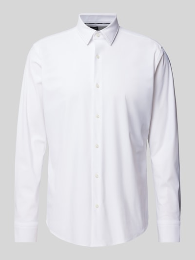 Peek & Cloppenburg BOSSRegular Fit Business-Hemd mit Kentkragen in weiss Tiefpreis