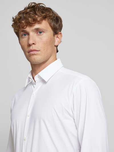 Peek & Cloppenburg BOSSRegular Fit Business-Hemd mit Kentkragen in weiss Tiefpreis