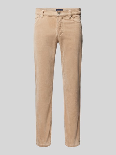 Peek & Cloppenburg Christian Berg MenCordhose im 5-Pocket-Design in beige Kostenlose Rückgabe