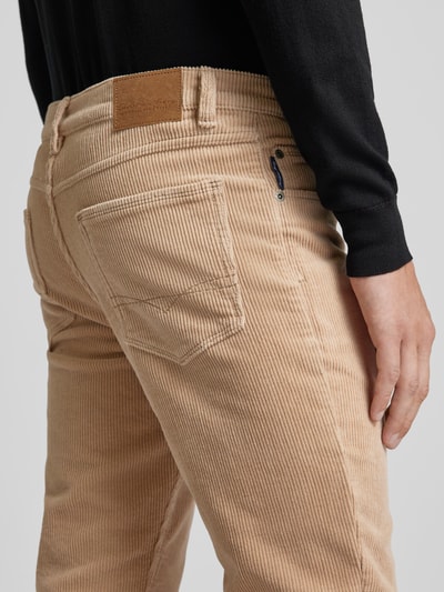 Peek & Cloppenburg Christian Berg MenCordhose im 5-Pocket-Design in beige Kostenlose Rückgabe