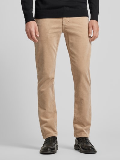 Peek & Cloppenburg Christian Berg MenCordhose im 5-Pocket-Design in beige Kostenlose Rückgabe