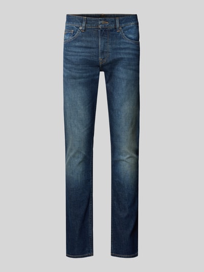 Peek & Cloppenburg BOSS OrangeSlim Fit Jeans im 5-Pocket-Design Modell 'Delaware' in jeansblau Letzte 2 Tage