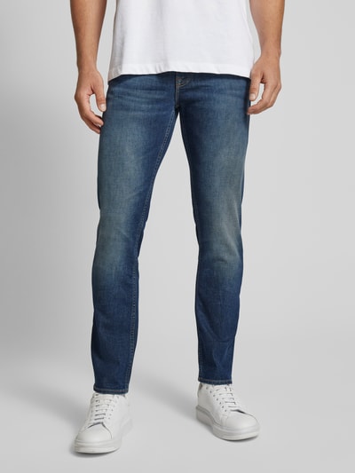 Peek & Cloppenburg BOSS OrangeSlim Fit Jeans im 5-Pocket-Design Modell 'Delaware' in jeansblau Letzte 2 Tage
