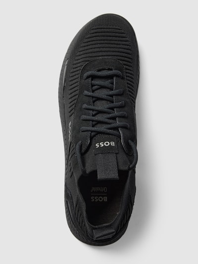 Peek & Cloppenburg BOSSSneaker mit Label-Details Modell 'Titanium_Runn' in black Nur für heute