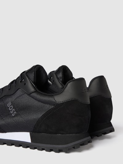 Peek & Cloppenburg BOSSSneaker mit Kontraststreifen in black Vierteljährliche Förderung