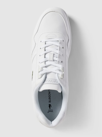 Peek & Cloppenburg LacosteSneaker mit Logo-Detail in weiss Nur noch ein Tag übrig