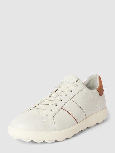 Peek & Cloppenburg GeoxDerby-Schuhe mit flachem Absatz in weiss Speichern exportieren