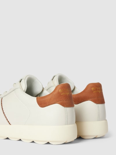 Peek & Cloppenburg GeoxDerby-Schuhe mit flachem Absatz in weiss Speichern exportieren