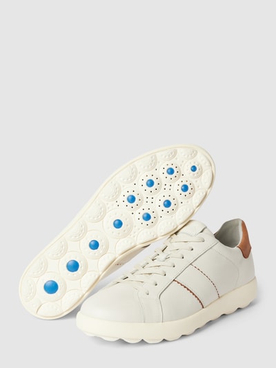 Peek & Cloppenburg GeoxDerby-Schuhe mit flachem Absatz in weiss Speichern exportieren