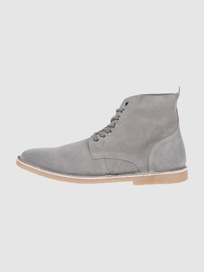 Peek & Cloppenburg Jack & JonesBoots aus Veloursleder Modell 'Bruce' in hellgrau Verkauf