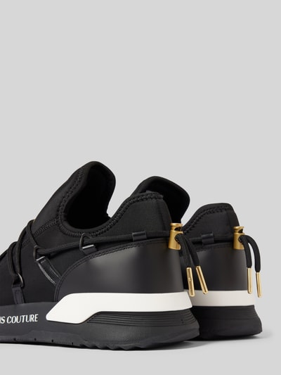 Peek & Cloppenburg Versace Jeans CoutureSlip-on-Sneaker mit Label-Statement Modell 'FONDO DYNAMIC' in black Angebote
