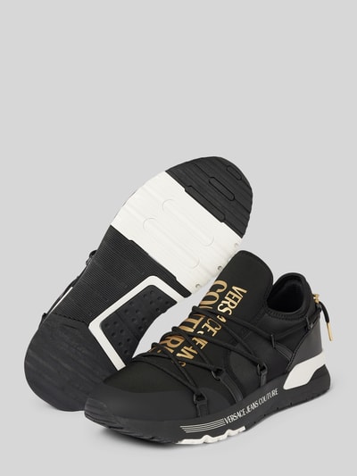 Peek & Cloppenburg Versace Jeans CoutureSlip-on-Sneaker mit Label-Statement Modell 'FONDO DYNAMIC' in black Angebote