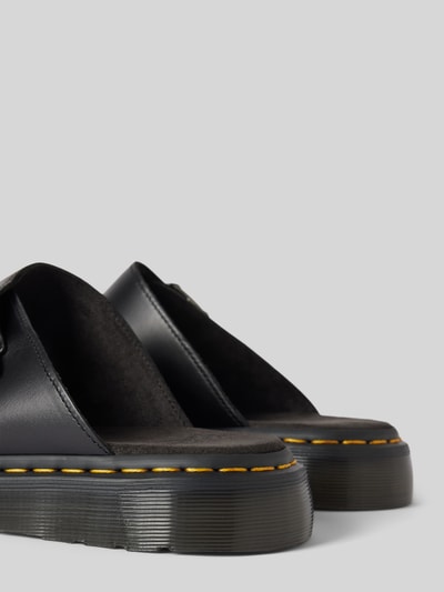 Peek & Cloppenburg Dr. MartensSlides aus Leder mit Dornschließe Modell 'Josef' in black Blitzverkäufe
