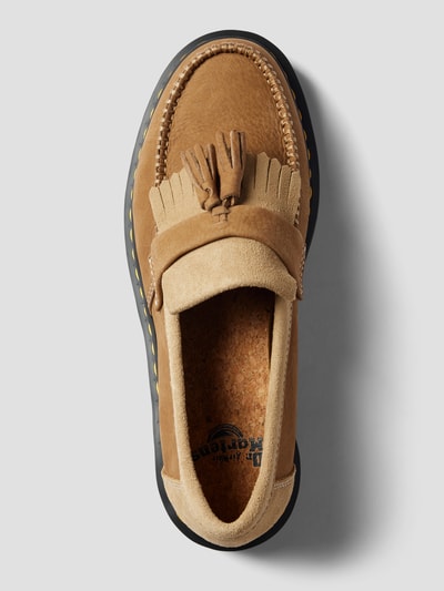 Peek & Cloppenburg Dr. MartensTassel-Loafer mit labeltypischen Nähten Modell 'Adrian' in beige Fabrikpreis
