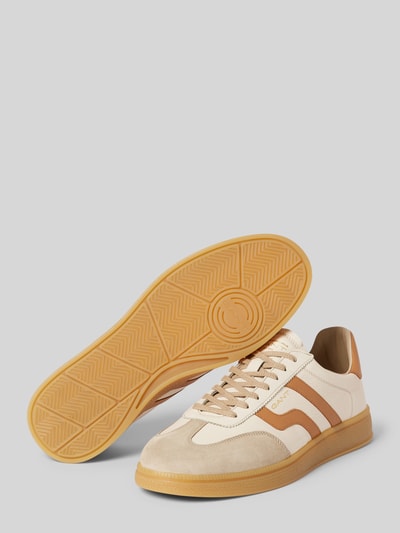 Peek & Cloppenburg GantSneaker aus echtem Leder in beige Sonderangebot