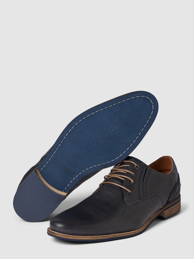 Peek & Cloppenburg BULLBOXERDerby mit Strukturmuster Modell 'PHILIP' in marine Günstig kaufen