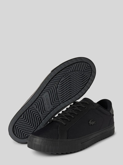 Peek & Cloppenburg LacosteSneaker mit Logo-Applikation Modell 'POWERCOURT' in black Cyber Monday