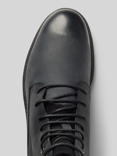 Peek & Cloppenburg GeoxLederboots mit Ziernähten Modell 'GHIACCIAIOD' in black Weihnachtsangebot
