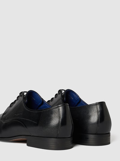 Peek & Cloppenburg bugattiDerby aus Leder Modell 'Mattia' in black Jubiläumsangebot