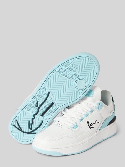 Peek & Cloppenburg KARL KANISneaker aus Leder mit Label-Stitching Modell 'Kani 89' in weiss Neueste Mode