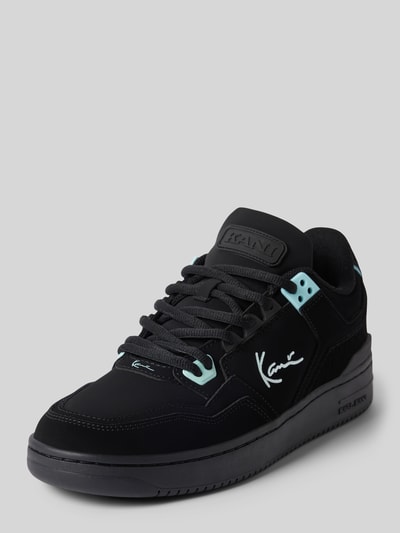 Peek & Cloppenburg KARL KANILedersneaker mit Label-Details in weiss Zeitlich begrenztes Angebot