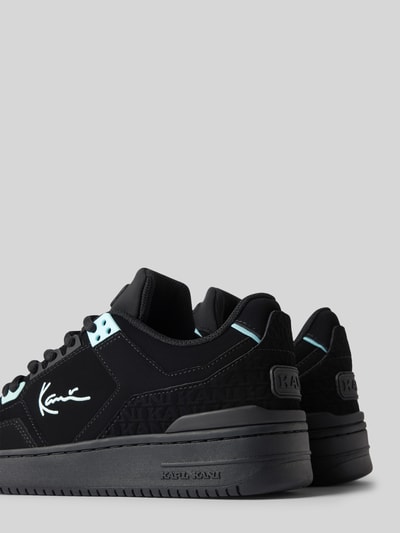 Peek & Cloppenburg KARL KANILedersneaker mit Label-Details in weiss Zeitlich begrenztes Angebot
