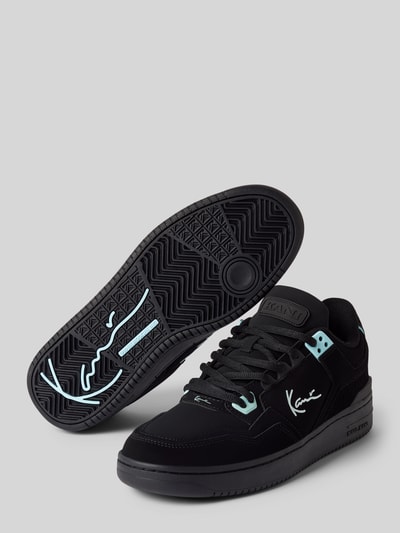 Peek & Cloppenburg KARL KANILedersneaker mit Label-Details in weiss Zeitlich begrenztes Angebot