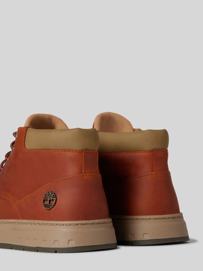 Peek & Cloppenburg TimberlandLederboots mit Logo-Applikation Modell 'Maple Grove' in mittelbraun Exklusive Angebote