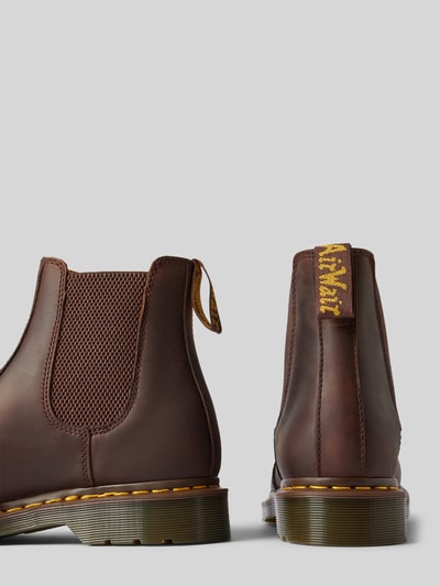 Peek & Cloppenburg Dr. MartensChelsea Boots aus Leder mit Ziernaht in mittelbraun Blitzangebot