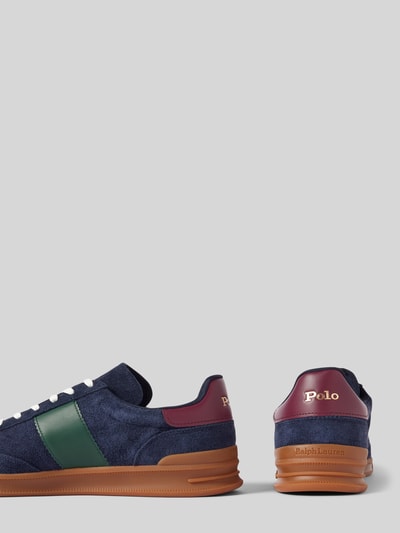 Peek & Cloppenburg Polo Ralph LaurenLedersneaker mit Logo-Stitching in marine Bestseller