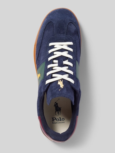 Peek & Cloppenburg Polo Ralph LaurenLedersneaker mit Logo-Stitching in marine Bestseller