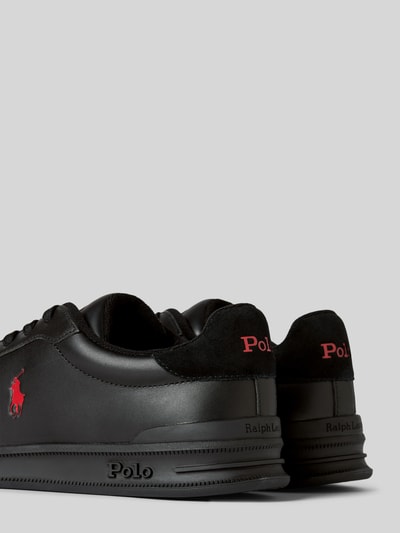 Peek & Cloppenburg Polo Ralph LaurenSneaker mit Logo-Stitching in black Räumungsverkauf