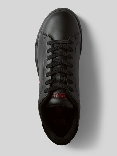 Peek & Cloppenburg Polo Ralph LaurenSneaker mit Logo-Stitching in black Räumungsverkauf