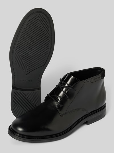 Peek & Cloppenburg GantDerby-Schuhe aus echtem Leder Modell 'Fairkon' in black Wochenangebot