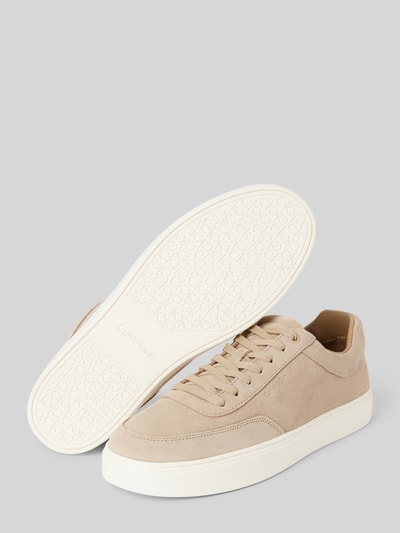 Peek & Cloppenburg CK Calvin KleinSneaker aus Leder in beige JETZT KAUFEN
