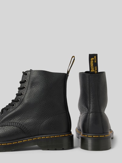 Peek & Cloppenburg Dr. MartensSchnürboots aus Leder mit Ziernaht Modell 'Eye' in black Discount Store für neue Produkte