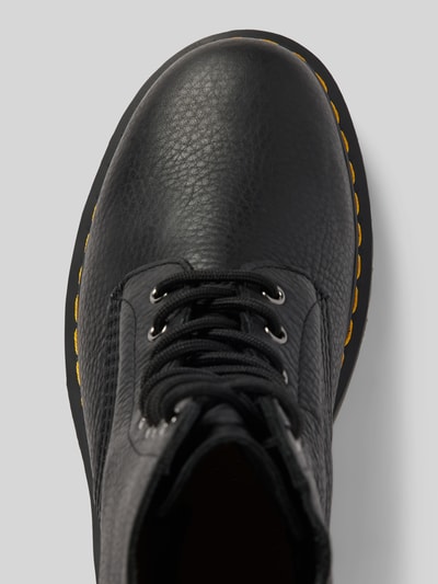 Peek & Cloppenburg Dr. MartensSchnürboots aus Leder mit Ziernaht Modell 'Eye' in black Discount Store für neue Produkte