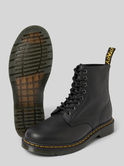 Peek & Cloppenburg Dr. MartensSchnürboots aus Leder mit Ziernaht Modell 'Eye' in black Discount Store für neue Produkte