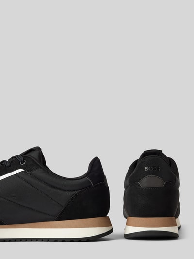 Peek & Cloppenburg BOSSSneaker mit Label-Print in black Kostenloser Versand international