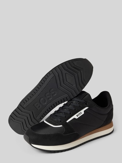 Peek & Cloppenburg BOSSSneaker mit Label-Print in black Kostenloser Versand international