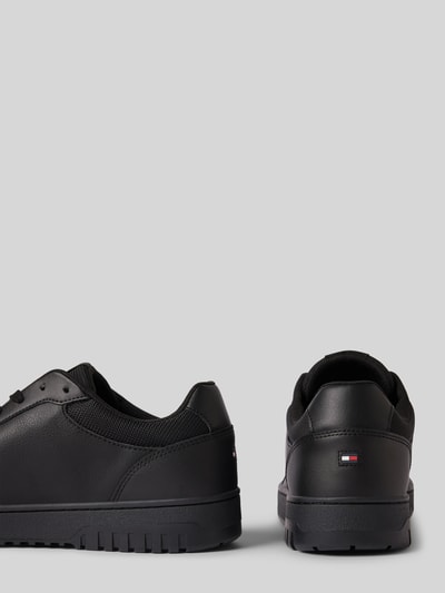 Peek & Cloppenburg Tommy HilfigerSneaker aus Leder-Mix Modell 'BASKET CORE LITE' in black Black Friday Preise