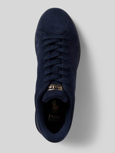 Peek & Cloppenburg Polo Ralph LaurenLedersneaker mit Logo-Prägung in marine Rabatte dieses Monats