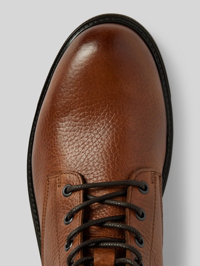 Peek & Cloppenburg Tommy HilfigerLederboots mit Label-Details in cognac Outlet
