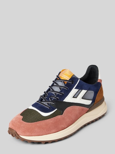 Peek & Cloppenburg Floris Van BommelSneaker mit Kontrastbesatz Modell 'Noppi' in marine Verkauf