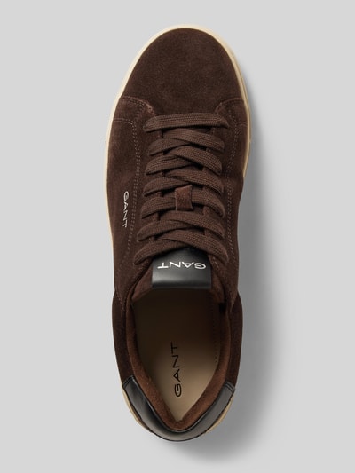 Peek & Cloppenburg GantSneaker aus Leder mit Label-Detail Modell 'Mc Julien' in dunkelbraun Angebote