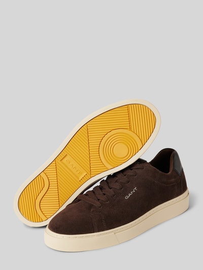 Peek & Cloppenburg GantSneaker aus Leder mit Label-Detail Modell 'Mc Julien' in dunkelbraun Angebote