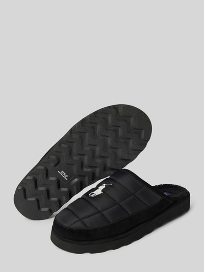 Peek & Cloppenburg Polo Ralph LaurenSlides mit Logo-Stitching in black Hotsell